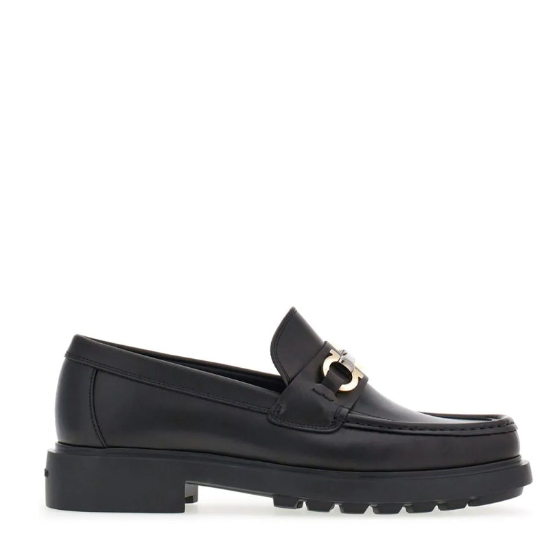 Alta Buckle Leather Loafer