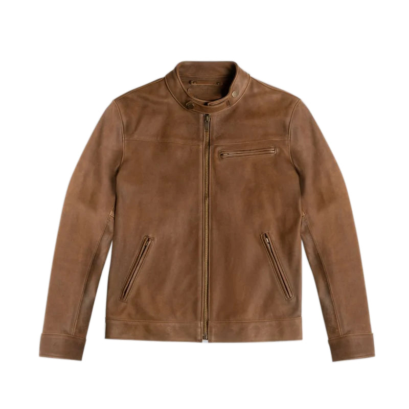 Pelle Scamosciata Jacket Burnt Copper