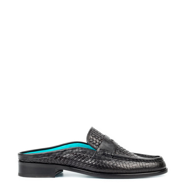 Men Handmade Solid Leather Mule