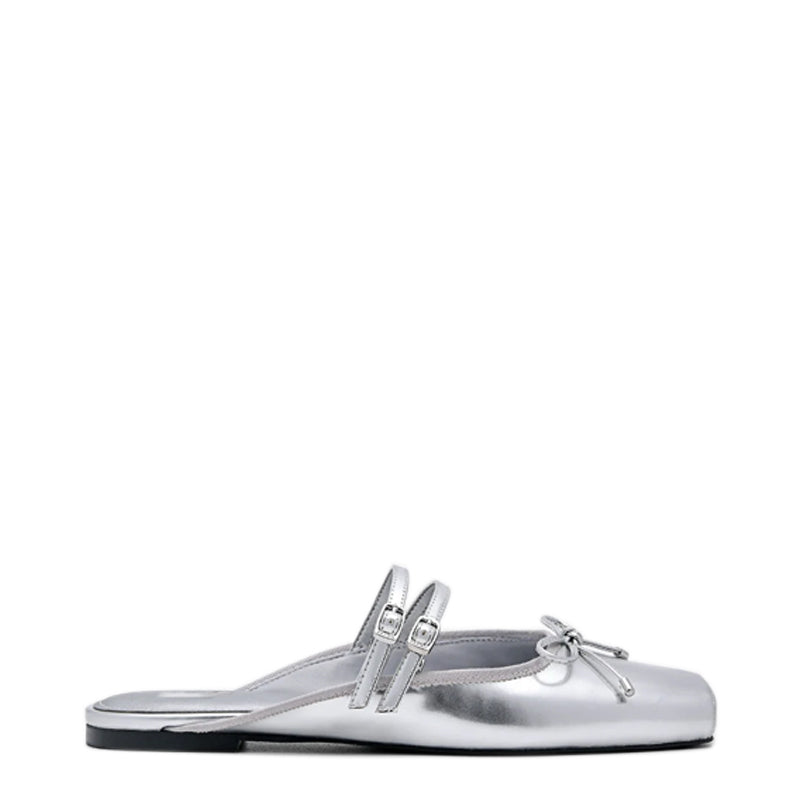 Mary Jane Women Silhouette Mules