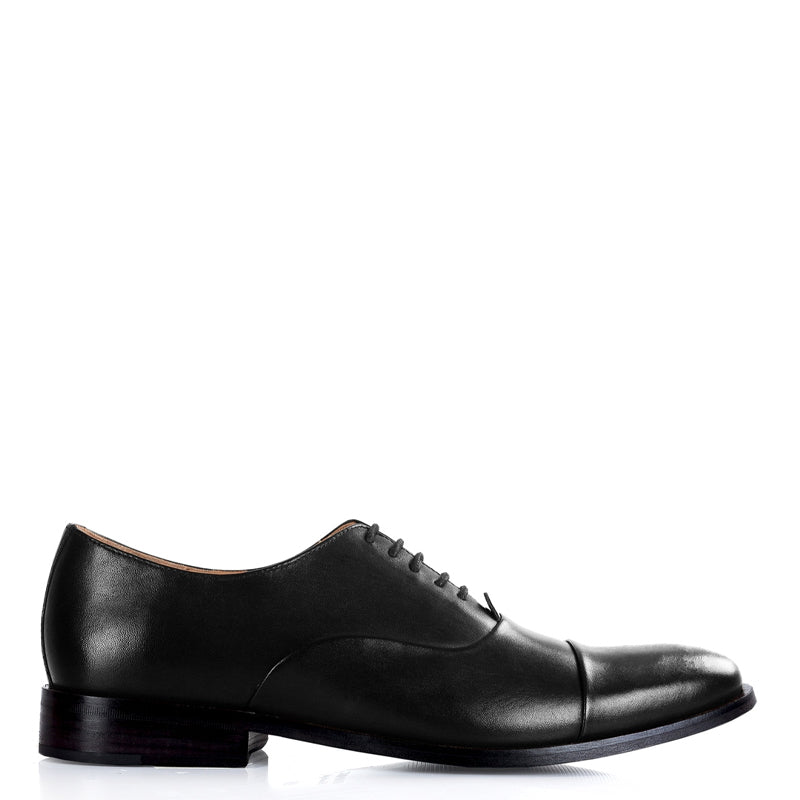 Pure Leather Classic Captoe Oxford Shoe Tan