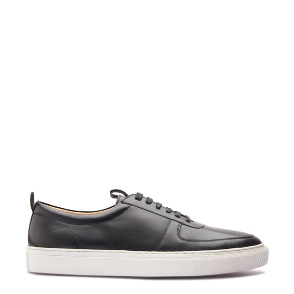 Men Casual Leather Lace Up Sneakers