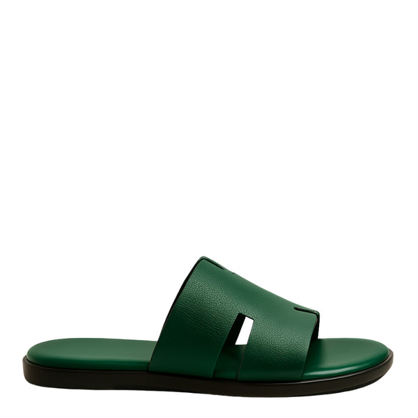 Haven Crimson Glide H Style Leather Slipper