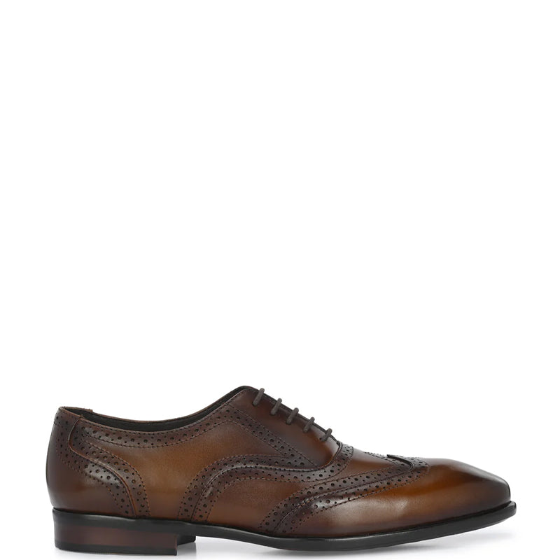 Premium Handmade Leather Formal Tan Oxford Shoe