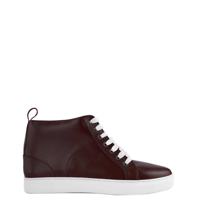 High Top Leather Sneakers