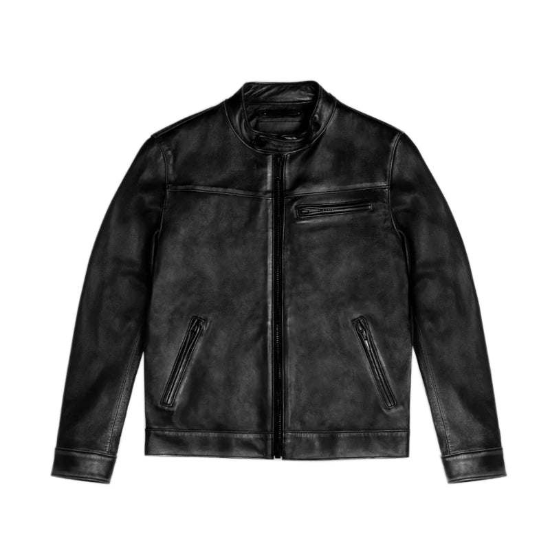 Pelle Scamosciata Jacket Black Matte