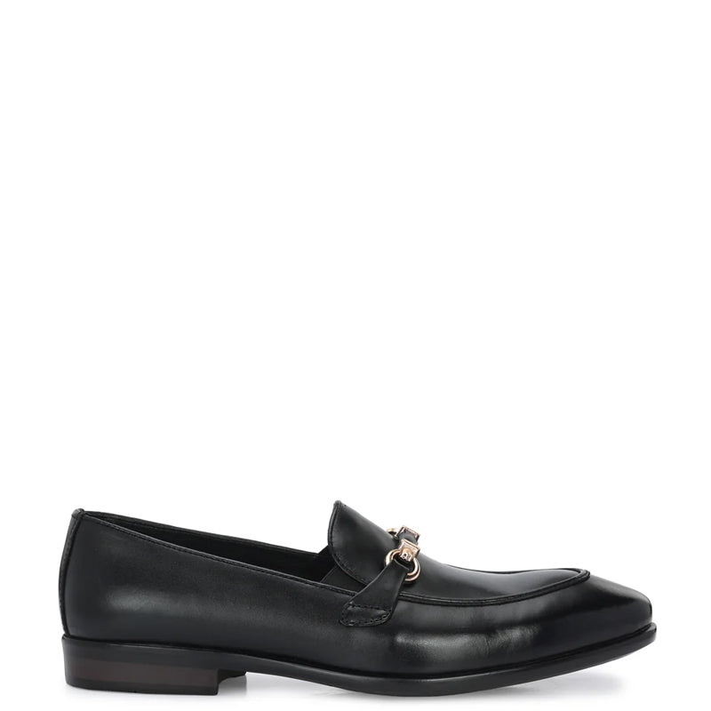 Men Handcrafted Formal Horsebit Leather Loafers