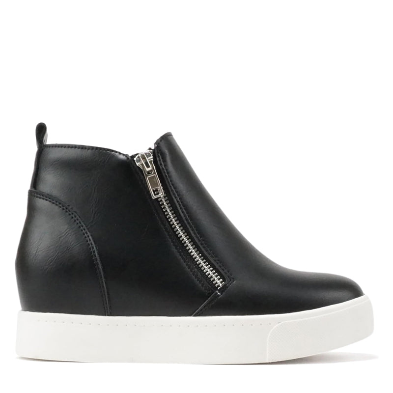 Elevated Comfort Wedge Sneakers