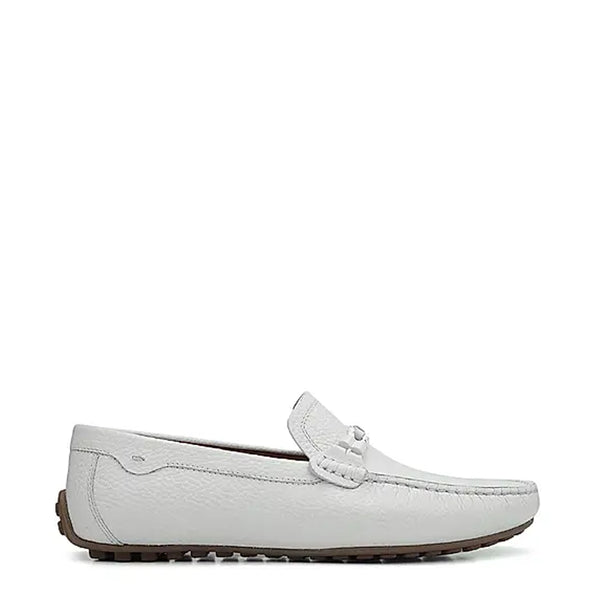 Men Textured Leather Driving Loafer