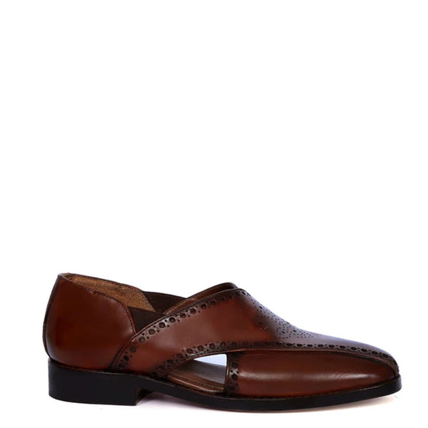 Classic Leather Handcrafted Peshawari Sandal