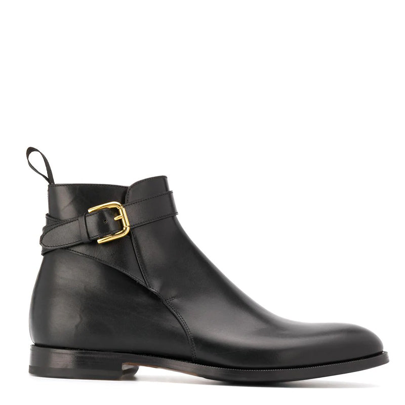 Men's Black Taylor Ankle Jodhpur Boots