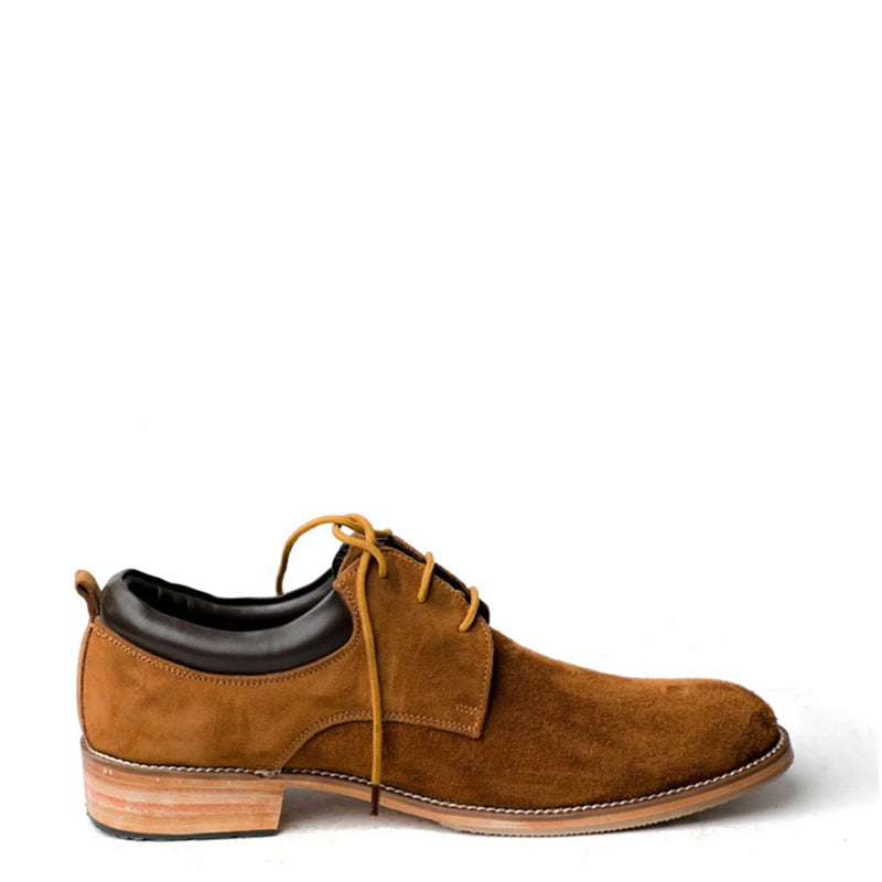 Premium Suede Leather Derby Shoes