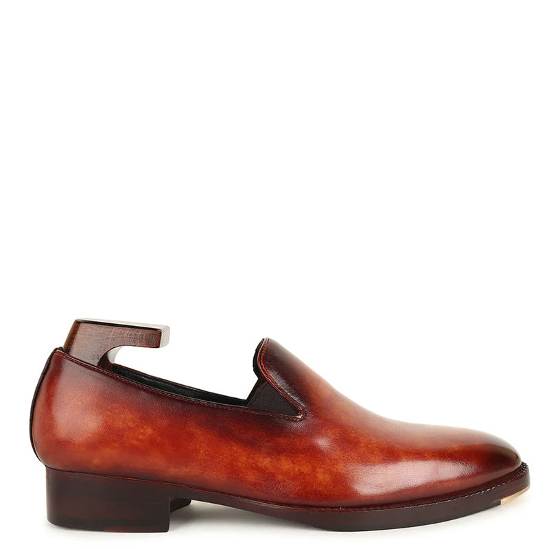 Patina Classic Leather Loafers