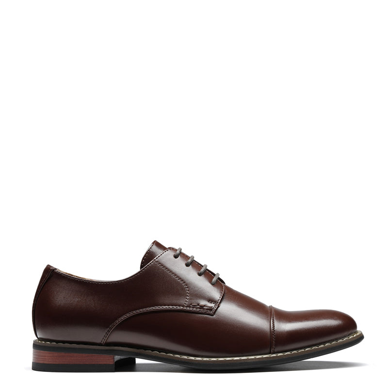 Men's Classic Cap-Toe Formal Oxford Shoes