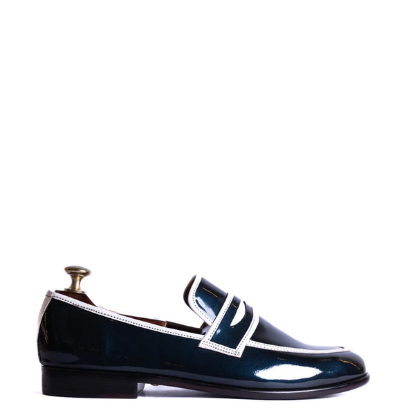 Patent Handmade Shiny Leather Loafer