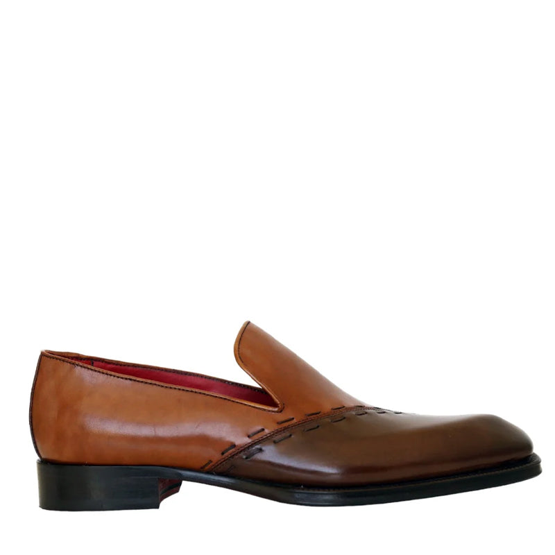 Calf-Skin Leather Loafers