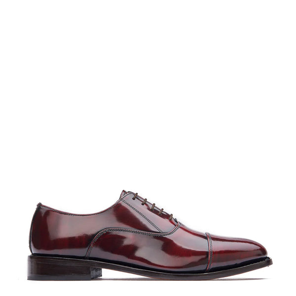Classic Design Leather Cap Toe Oxford Shoes