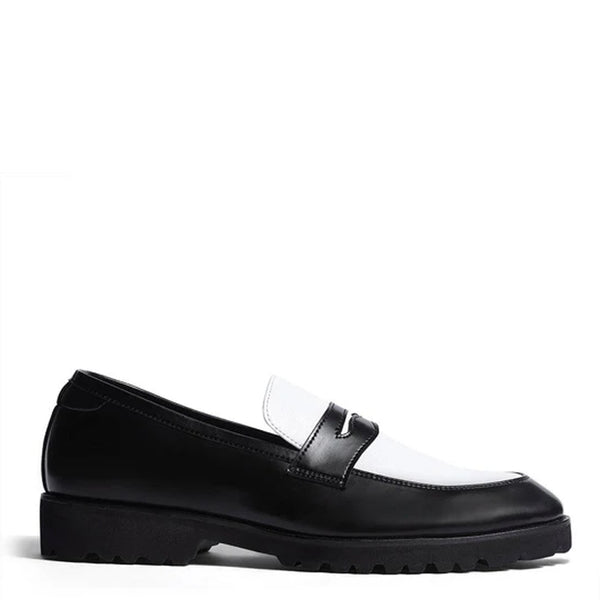 Penny Slip On Leather Loafers For Men