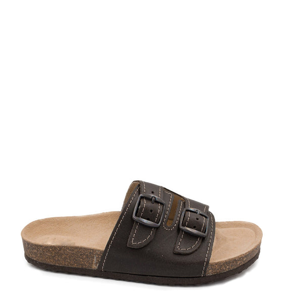 Duet Slip Slippers - Brown