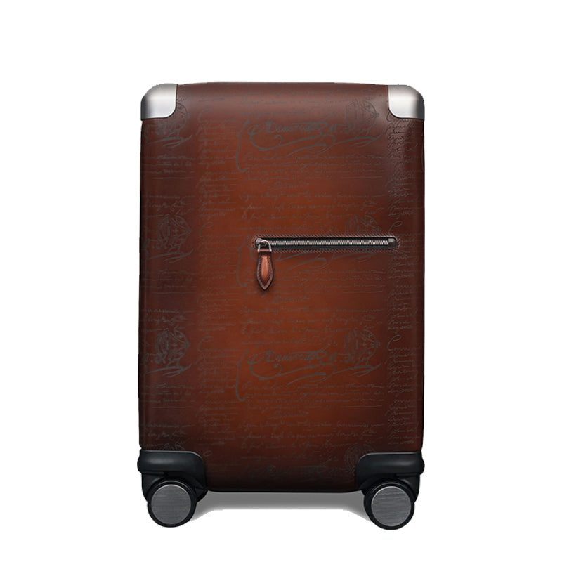 Eel Leather Trolley Case