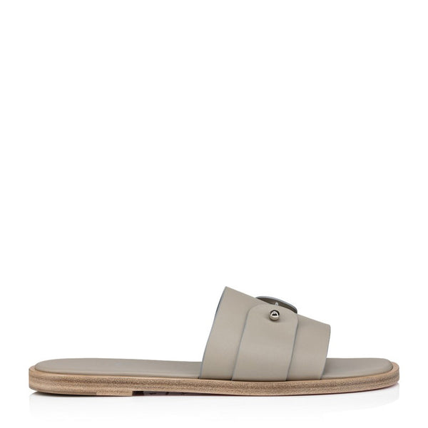 Men Slip On Leather Comfort Sandal