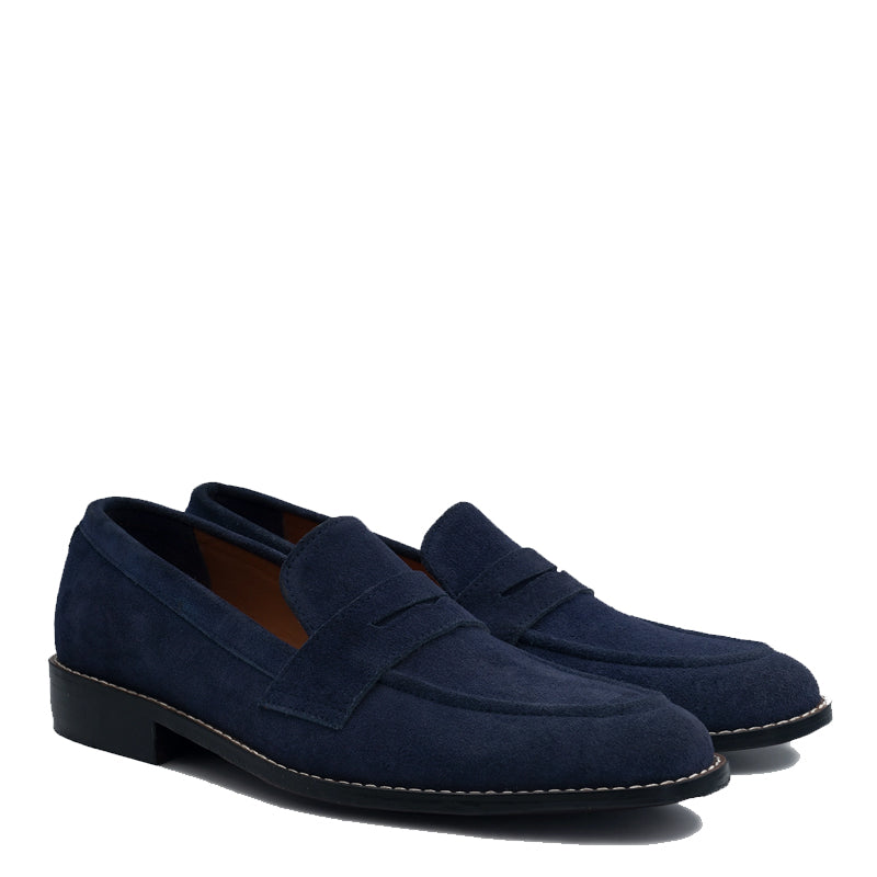 Baxton Suede Leather Loafers For Men