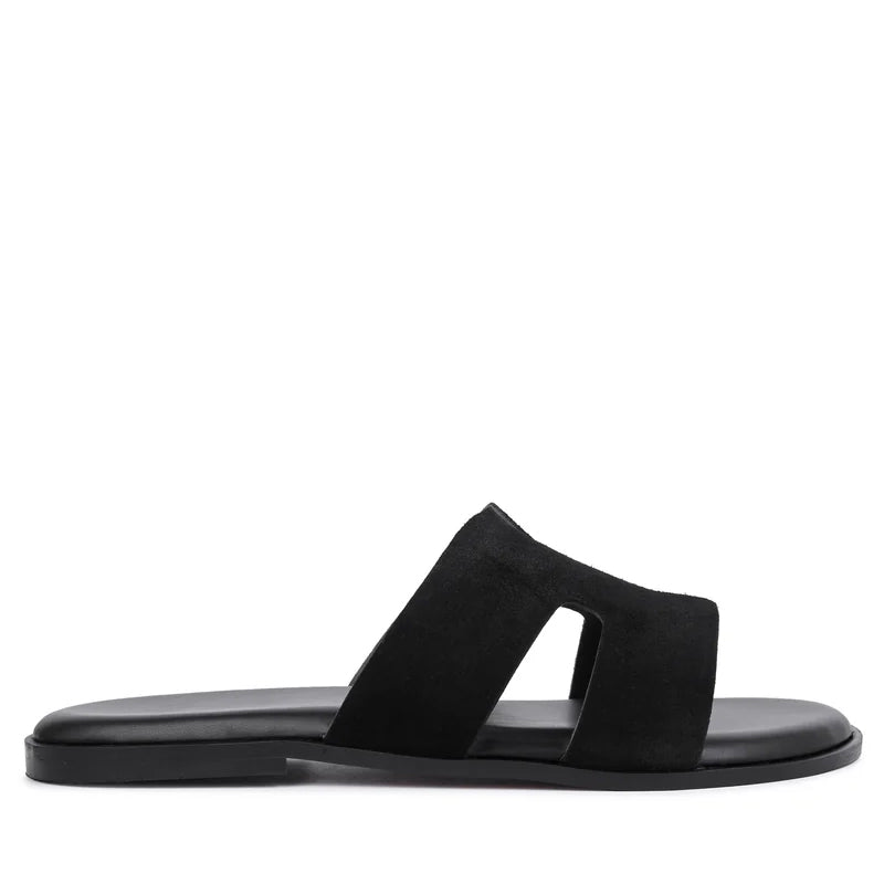 Suede H Style Slip On