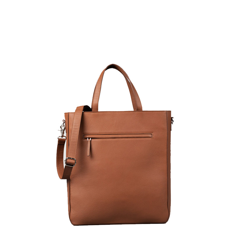 The Poet Leather Tote Bag