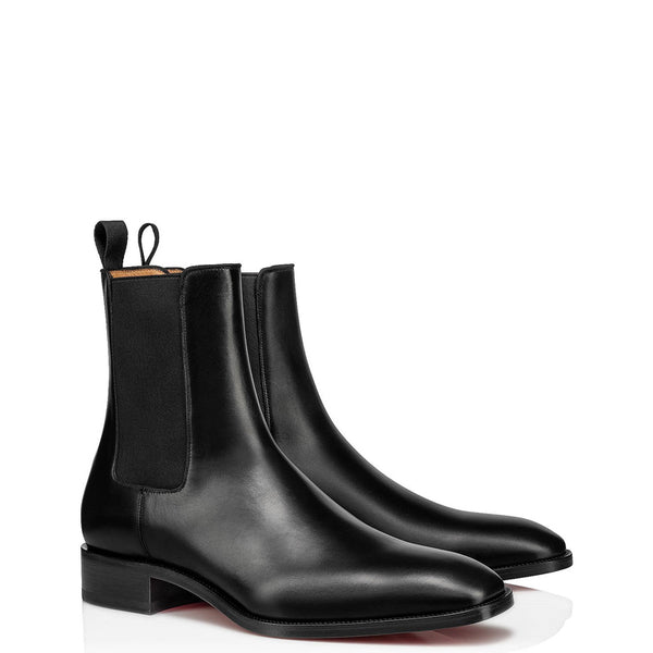 Classic Polished Italian Leather Stylish Chelsea Boots