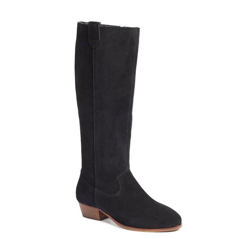 Leather Knee High Boots For Women