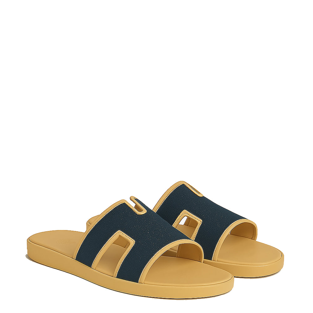Haven Textured H Style Dual Slip On in Canvas