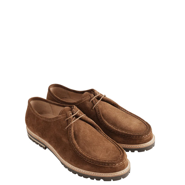 Classic Suede Leather Derby Shoe For Men