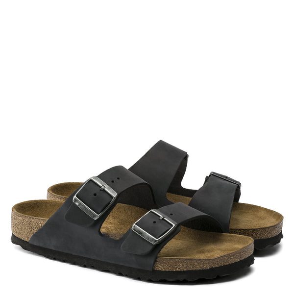 Double Strap Regular Fit Sandal - Black