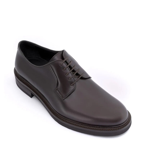 Premium Lace Up Leather Derby Shoe