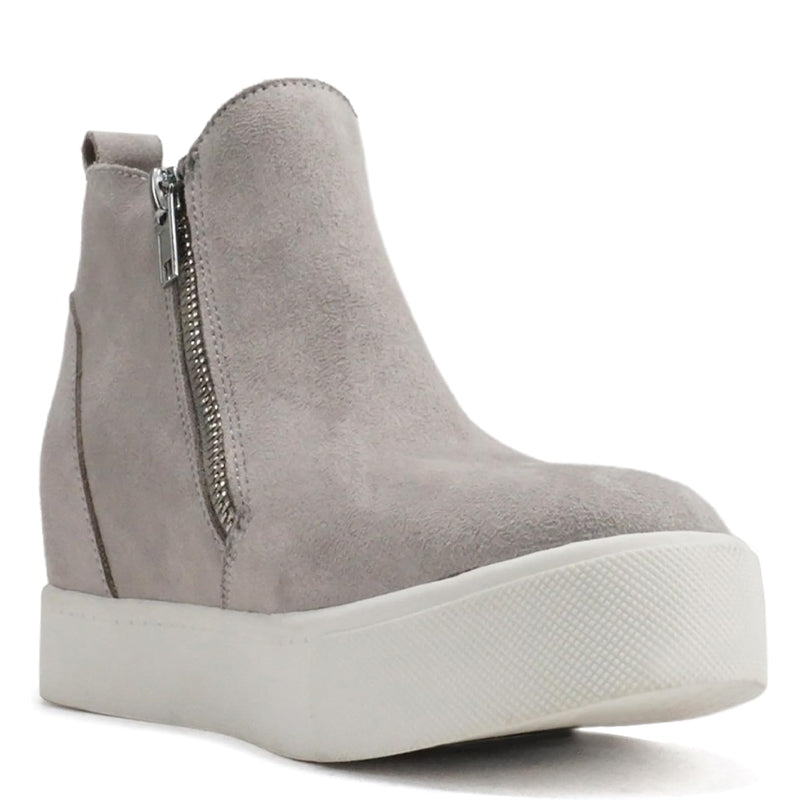 Elevated Comfort Wedge Sneakers