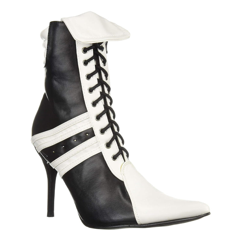 Lace-Up Stiletto Booties