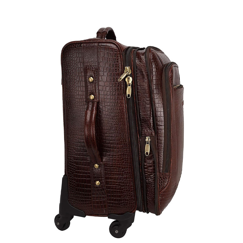 Stingray Leather Trolley Case