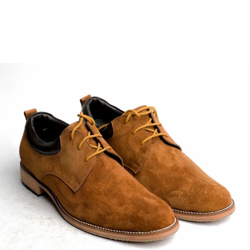 Premium Suede Leather Derby Shoes