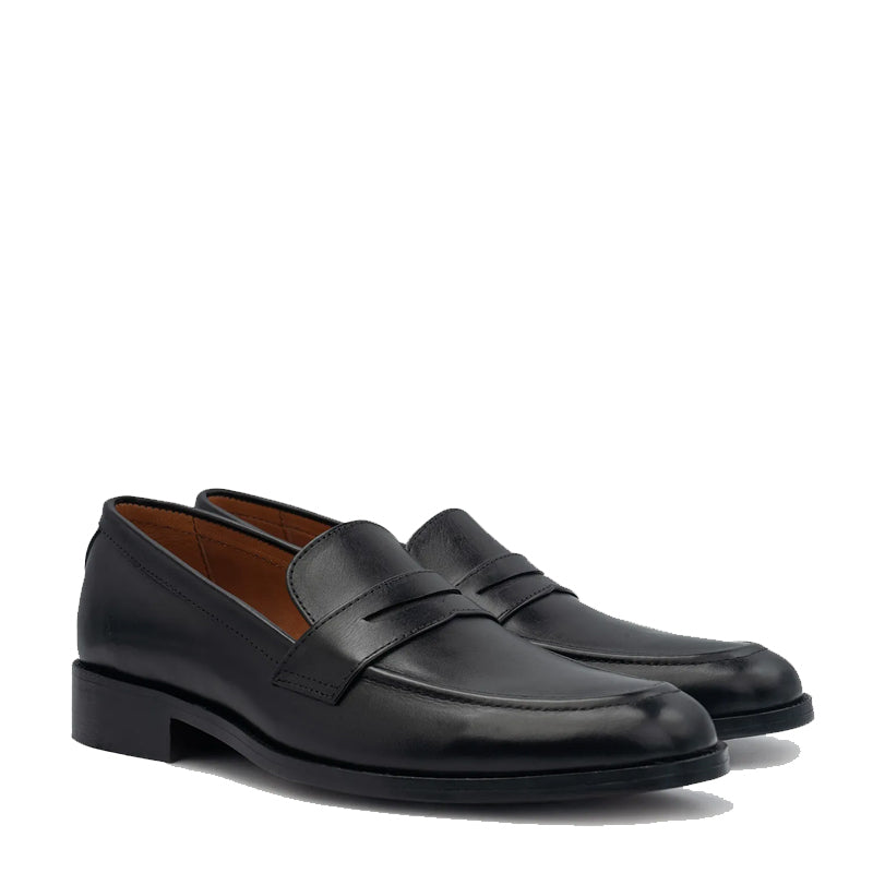 Baxton Leather Loafers For Men