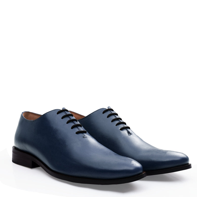 Classic Plain Wholecut Leather Oxford Shoe