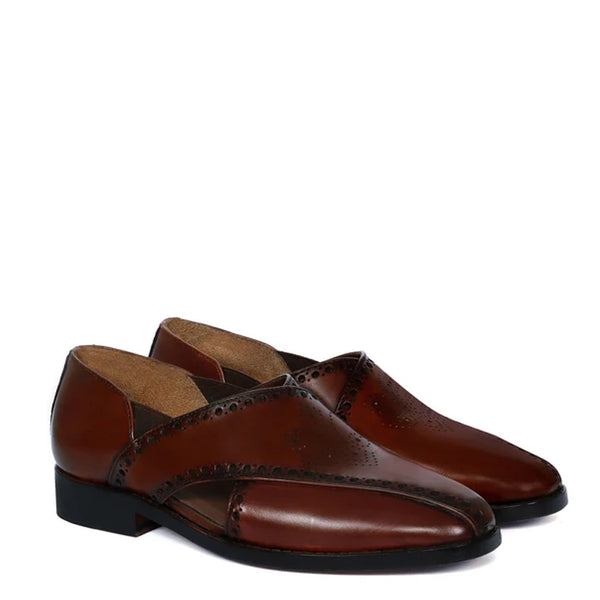 Classic Leather Handcrafted Peshawari Sandal