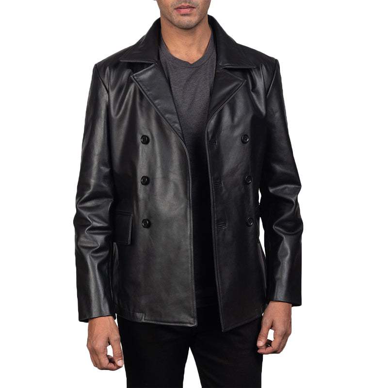 Deleno Leather Blazer