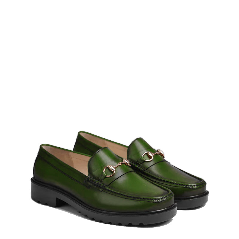 Alto Lite Bit Loafers Green