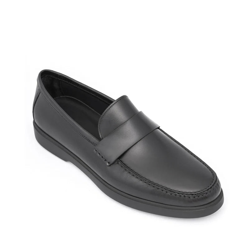 Premium Slip On Penny Black Loafer