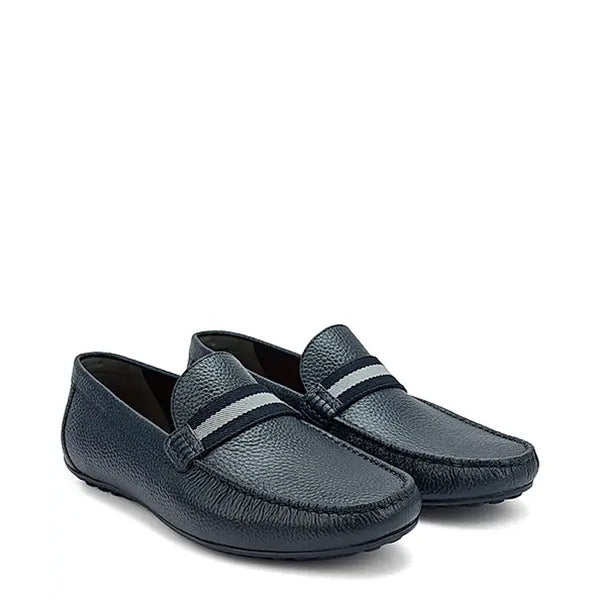 Men Casual Slip On Leather Driving Loafer
