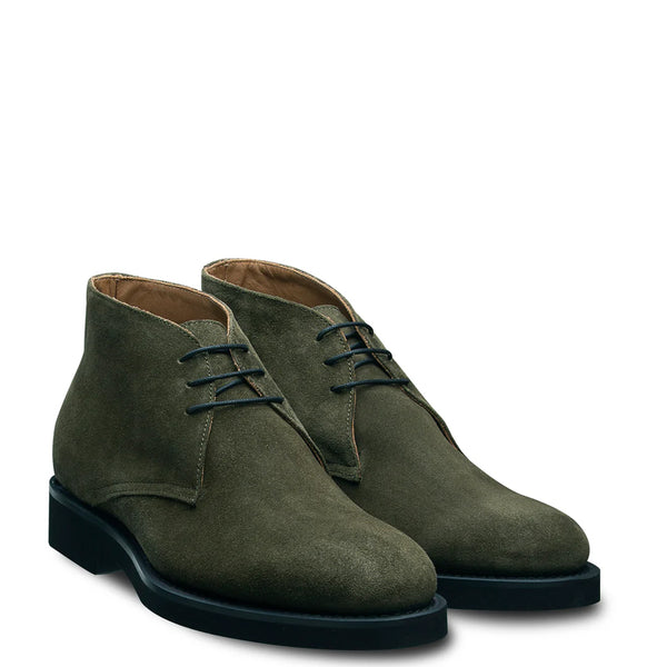 Pure Leather Suede Desert Chukkas Boot