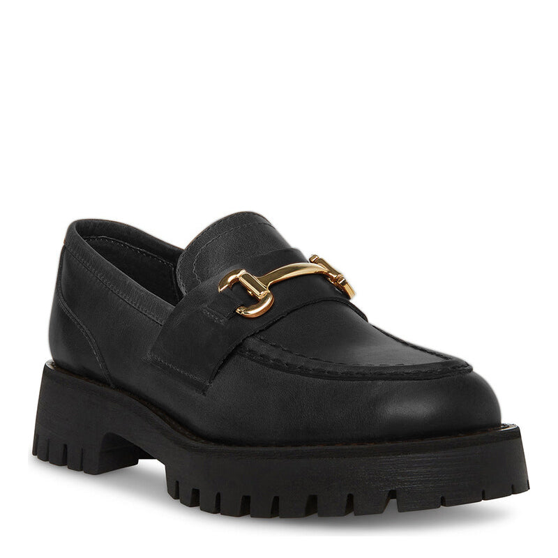 Patent Chunky Loafers For Women