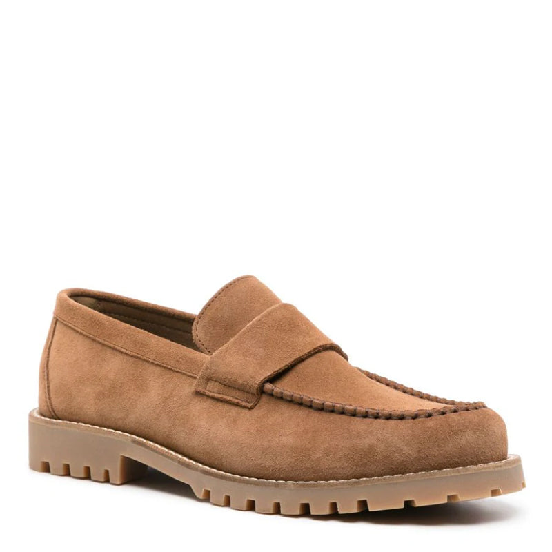 Slot Per Penny Suede Loafers