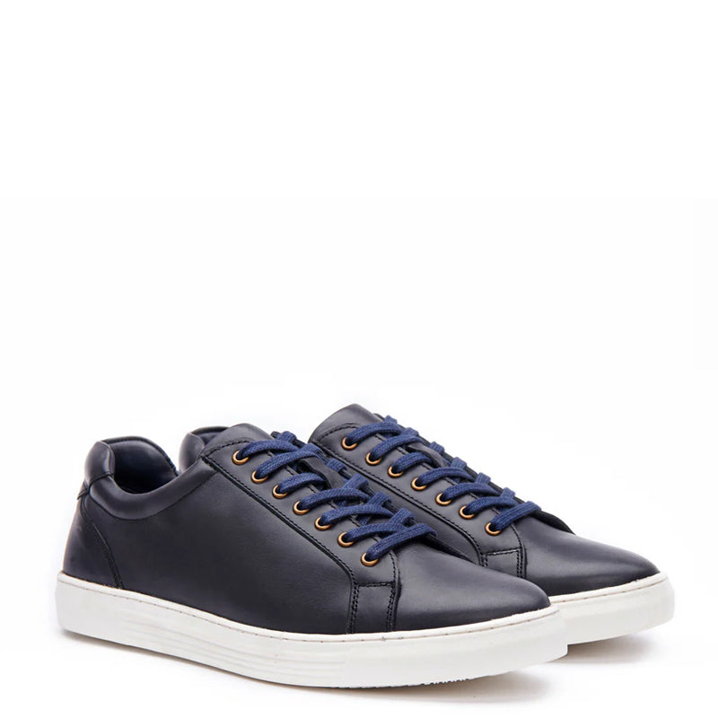 Classic Leather Lace Up Brown Sneaker