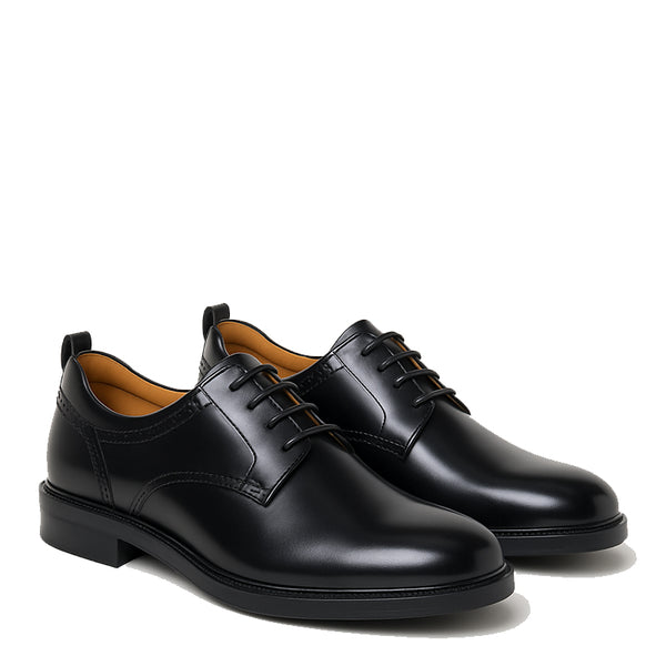Obsidian Leather Lace up Formal Shoe